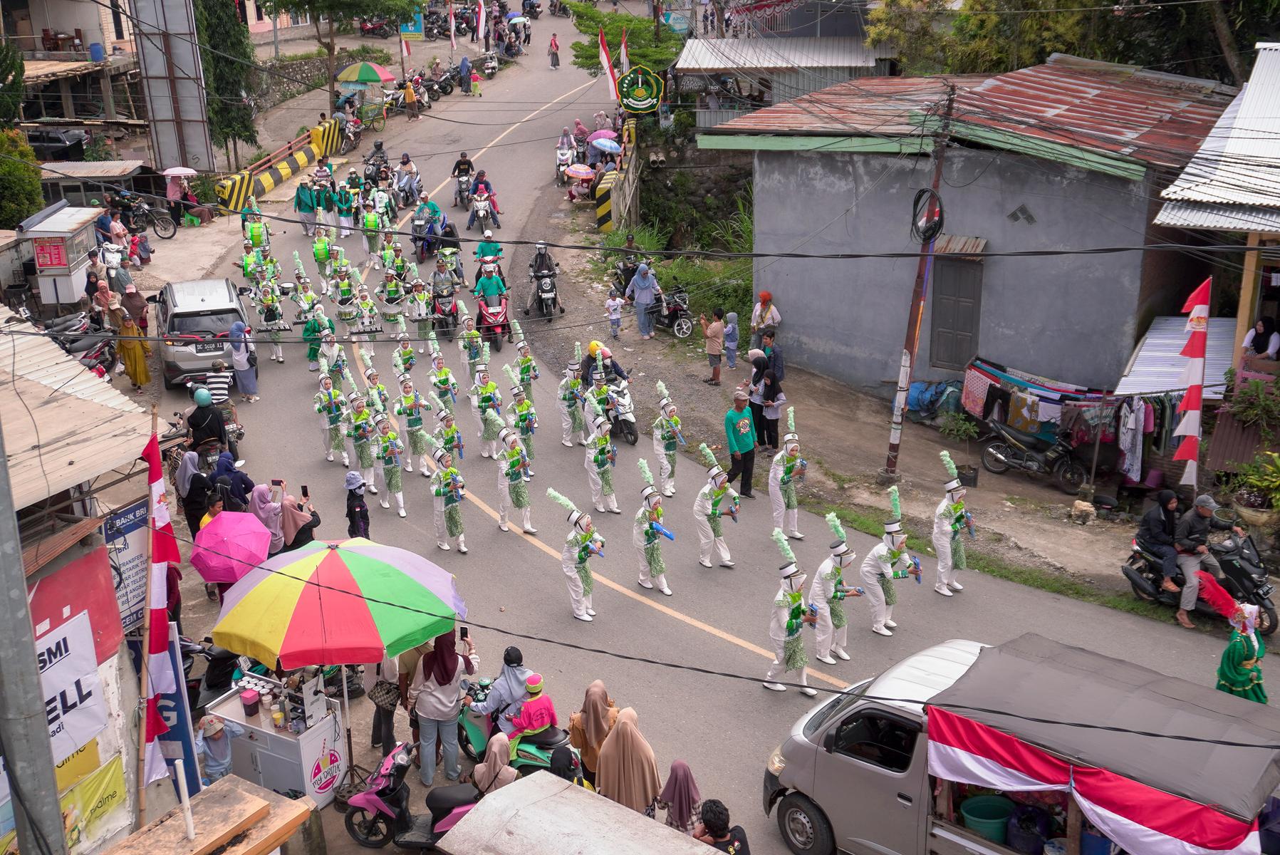 Parade Pembukaan Kec. Alla