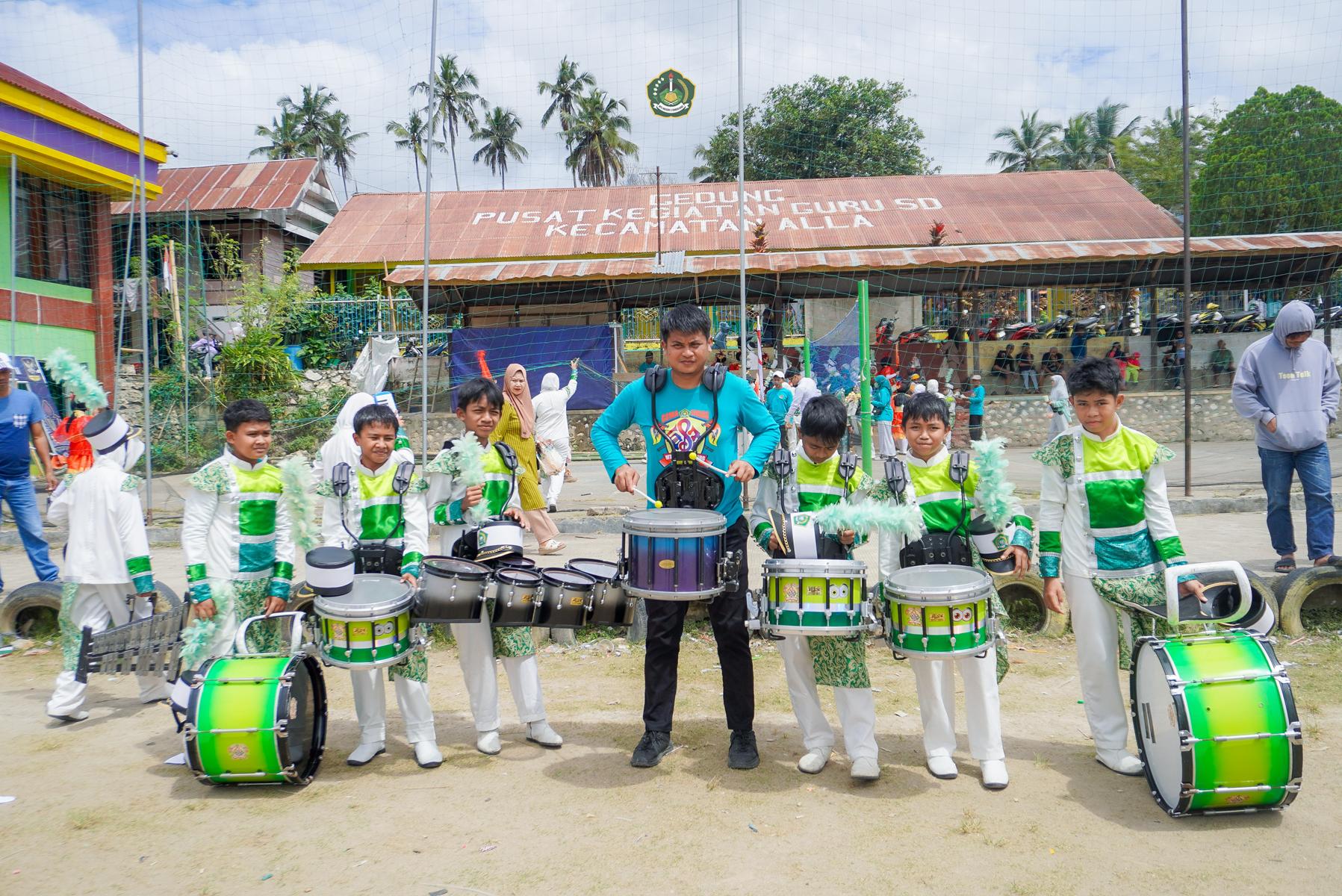 Parade Pembukaan Kec. Alla