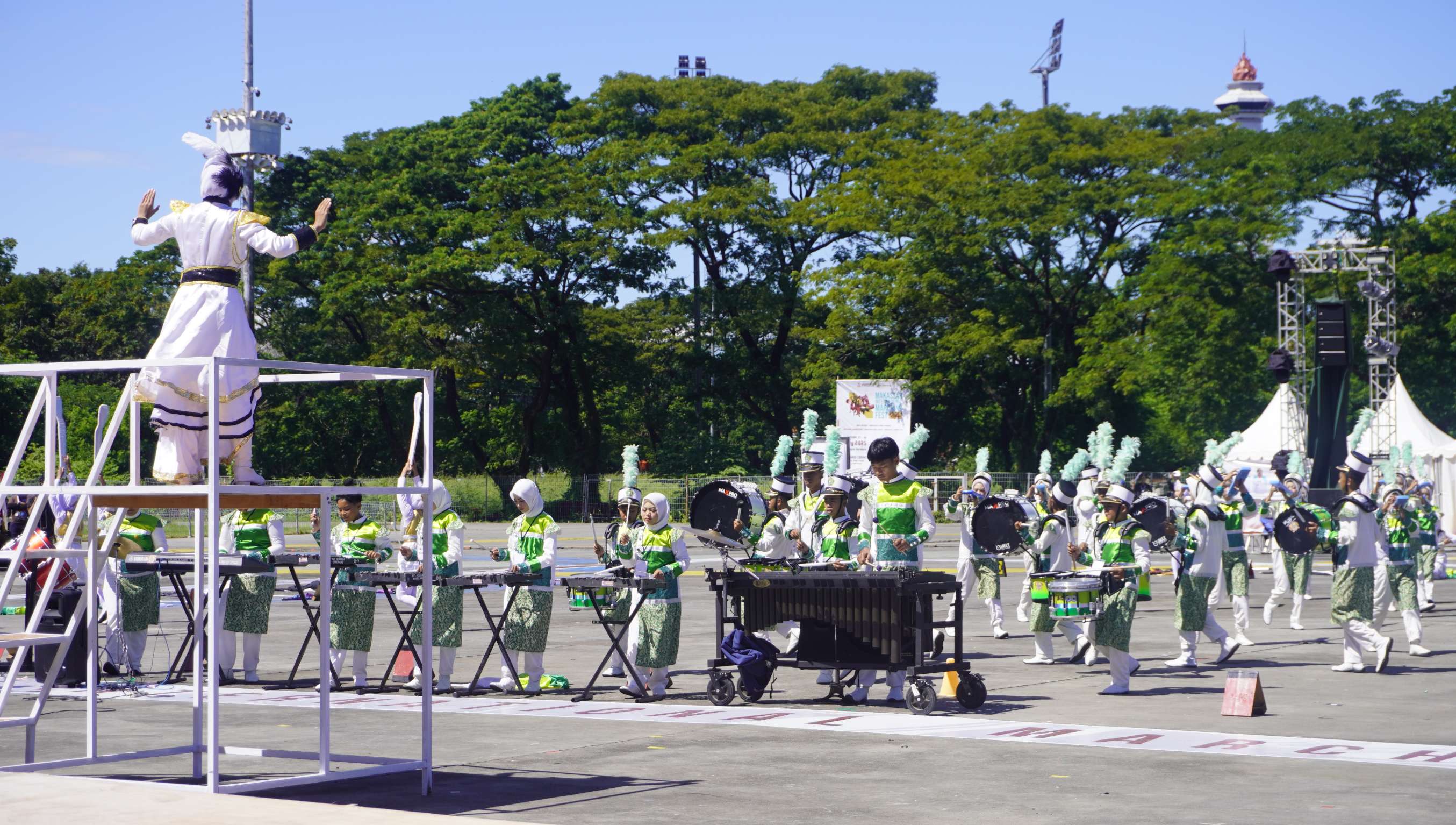 Foto Kegiatan Makassar International Marching Fest  2025 ( Juara Umum )