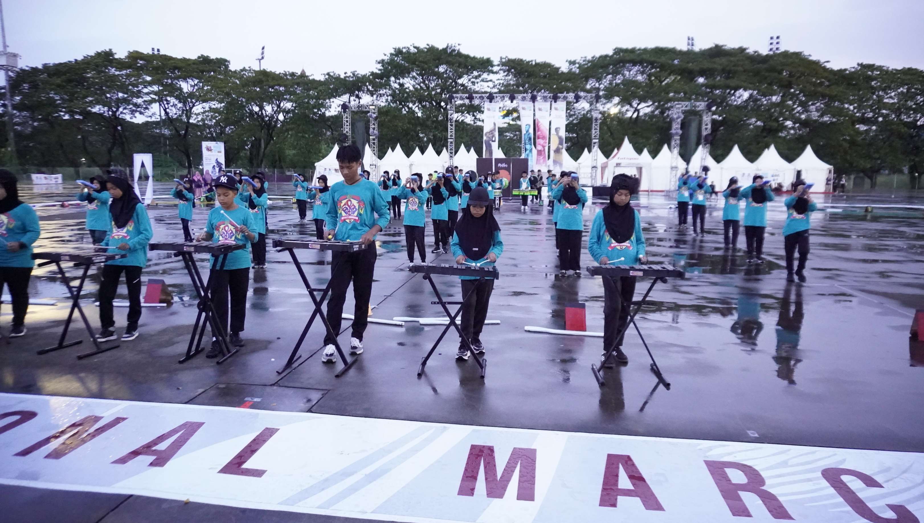 Foto Kegiatan Makassar International Marching Fest  2025 ( Juara Umum )