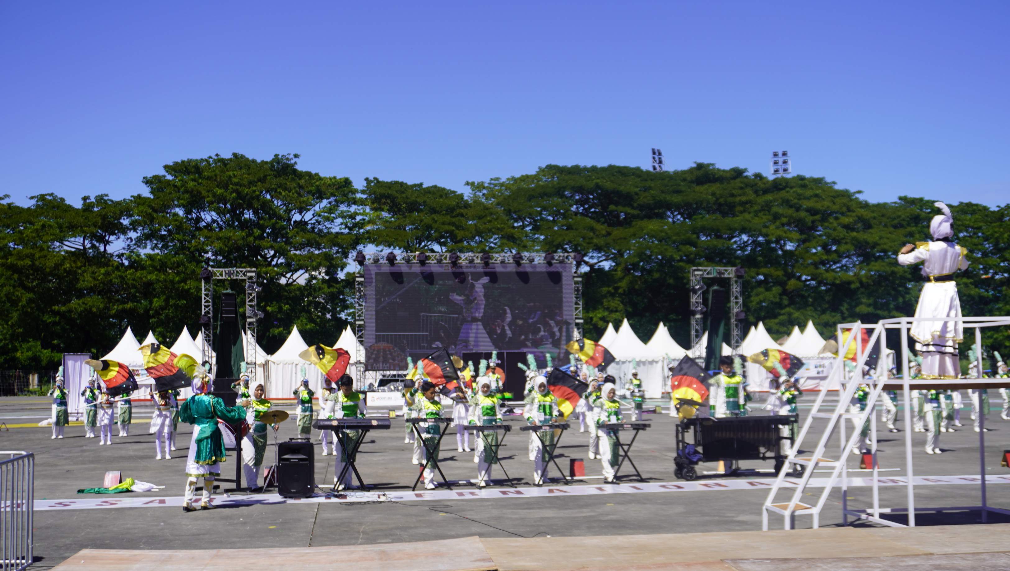 Foto Kegiatan Makassar International Marching Fest  2025 ( Juara Umum )