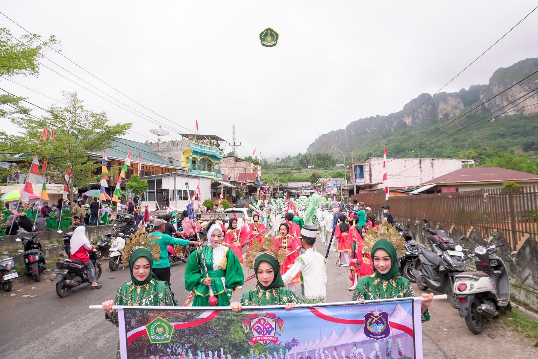 Parade Pembukaan Kec. Alla