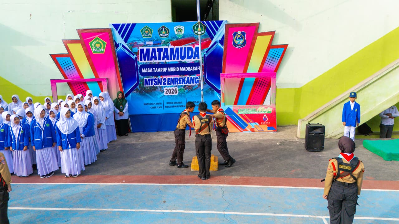 Ratusan Murid Baru Ikuti MATAMUDA MTsN 2 Enrekang, Siap Cetak Generasi Berkarakter