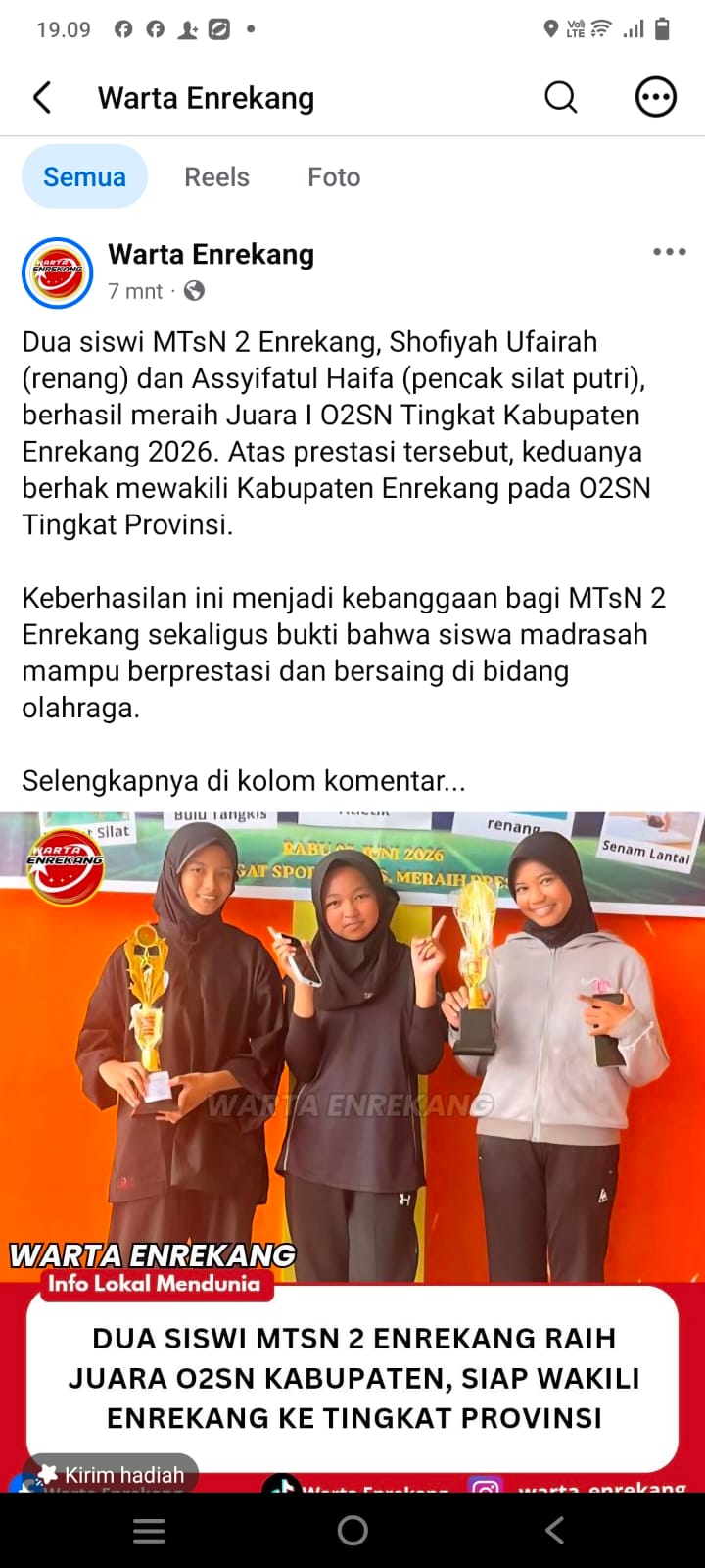SELEKSI O2SN TINGKAT KABUPATEN